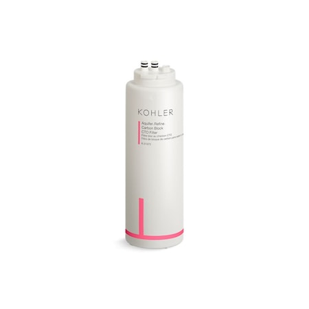Kohler Aquifer Refine Carbon Block Cto Replacement Filter 21372-NA